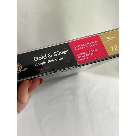 MONT MARTE Gold Paint Series Set 12pc x 36ml - Picture 4 of 5